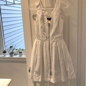 Kate Moss Topshop white dress sz2
